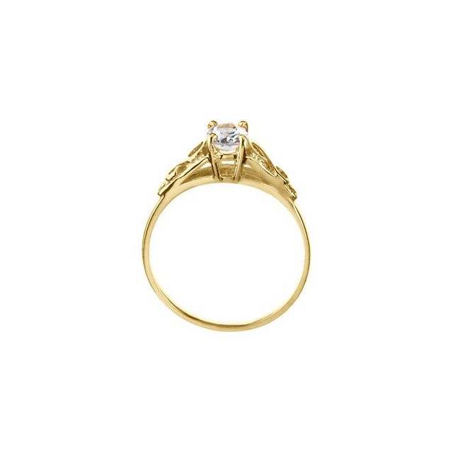 Детски пръстен Precious Gift™ с камък по месец — продуктов кадър