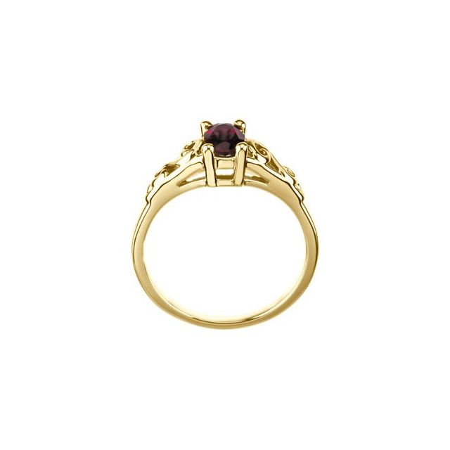 Детски пръстен Precious Gift™ с камък по месец — продуктов кадър