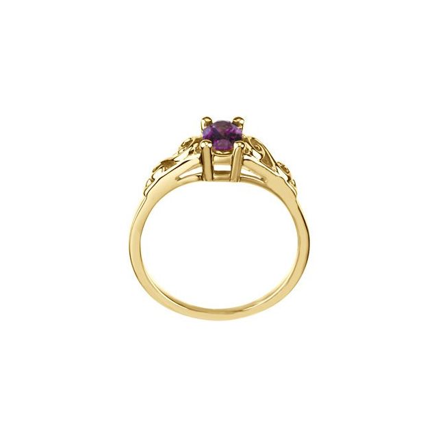 Детски пръстен Precious Gift™ с камък по месец — продуктов кадър