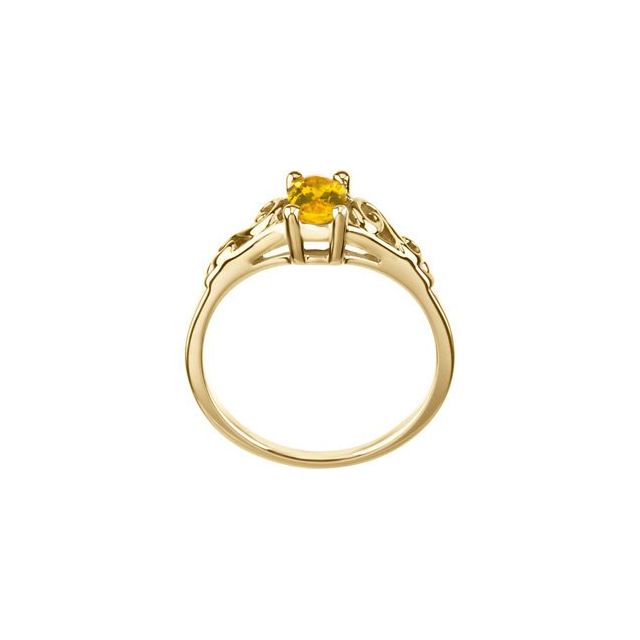 Детски пръстен Precious Gift™ с камък по месец — продуктов кадър