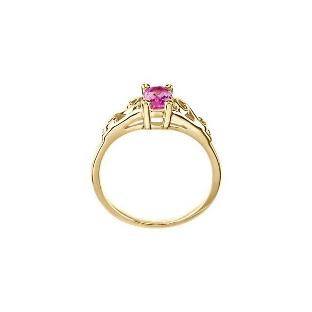 Детски пръстен Precious Gift™ с камък по месец — продуктов кадър