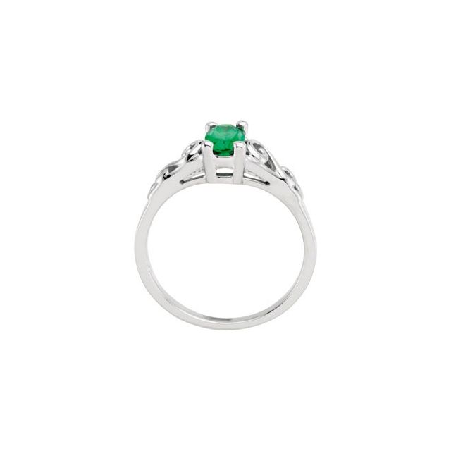 Детски пръстен Precious Gift™ с камък по месец — продуктов кадър