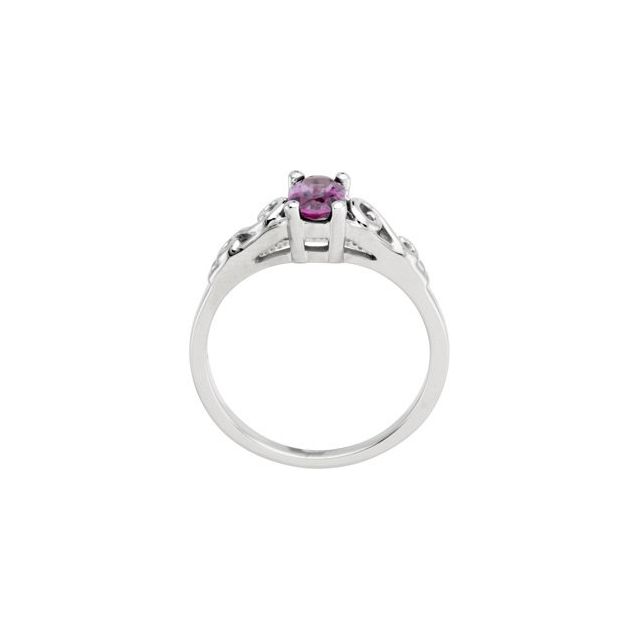 Детски пръстен Precious Gift™ с камък по месец — продуктов кадър