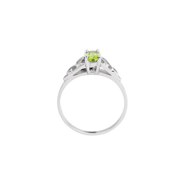 Детски пръстен Precious Gift™ с камък по месец — продуктов кадър