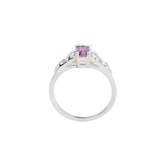 Детски пръстен Precious Gift™ с камък по месец — продуктов кадър