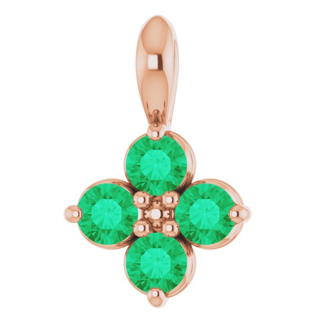 Детско колие или висулка с камък по месец — продуктов кадър