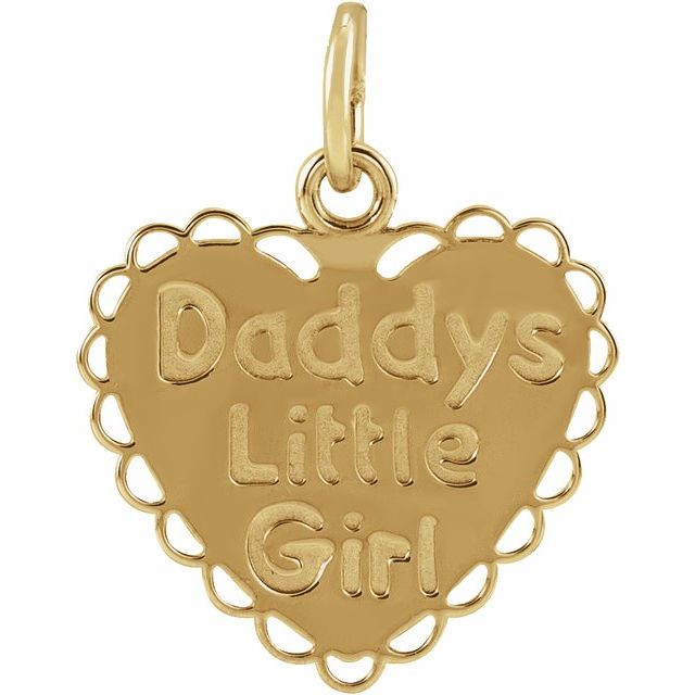 Детска висулка „Daddy's Little Girl“ — продуктов кадър